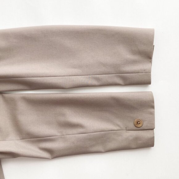 Marlowe Italy Wool Blazer Lined Hidden Buttons - Picture 8 of 13